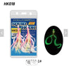 High Quality Jigging Lure Double Assist hook with Squid Skirt Luminous - Gr8nzlife